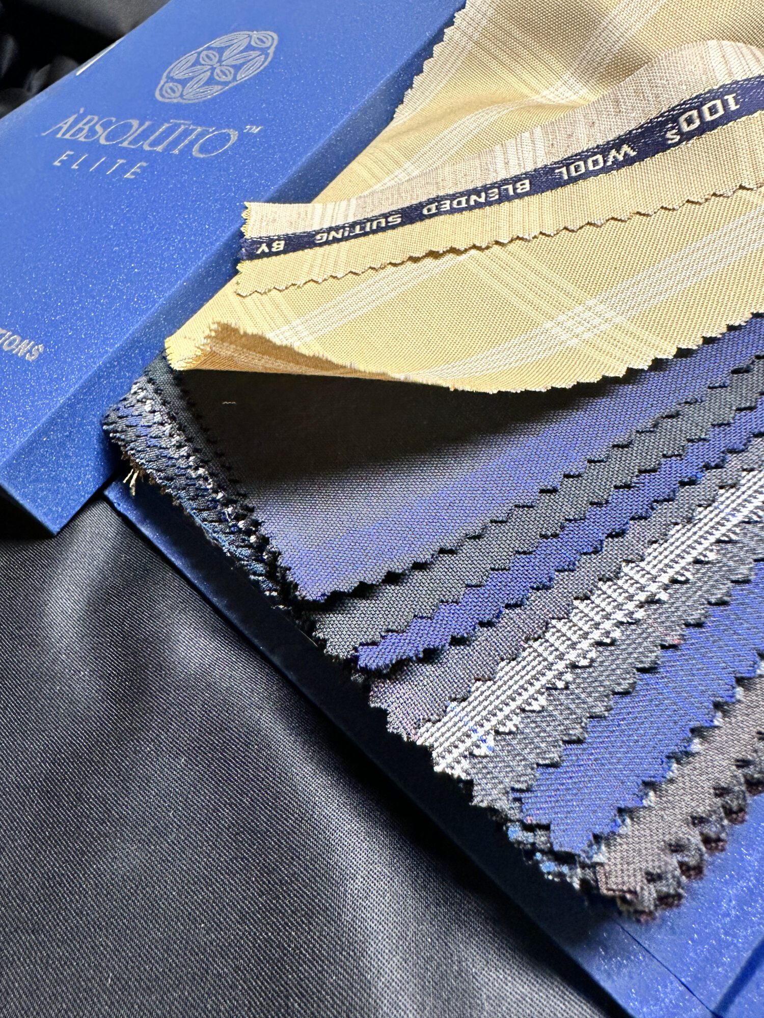 Absolu to Eliite - Super 100's Plain Checks - 20% Super 100's Wool 60% Poly 20% Viscose